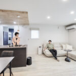 ゆとりを持たせた設計で フレキシブルに生活できる家