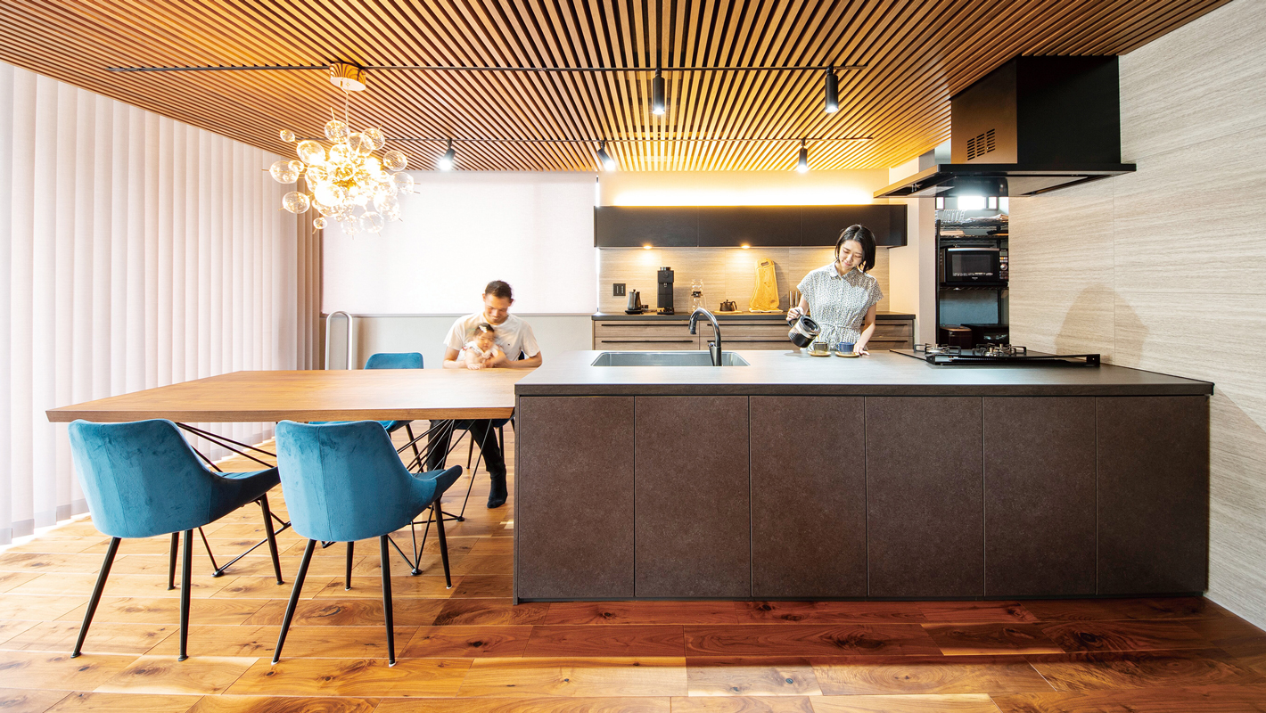 デザイン性と暮らしやすさを両立した ホテルライクな家