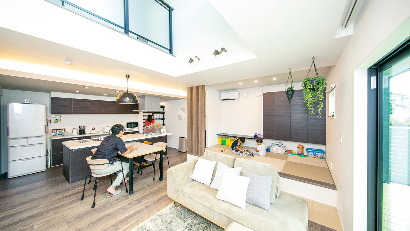 家族みんなを幸せに導く 暮らしやすさにこだわった家