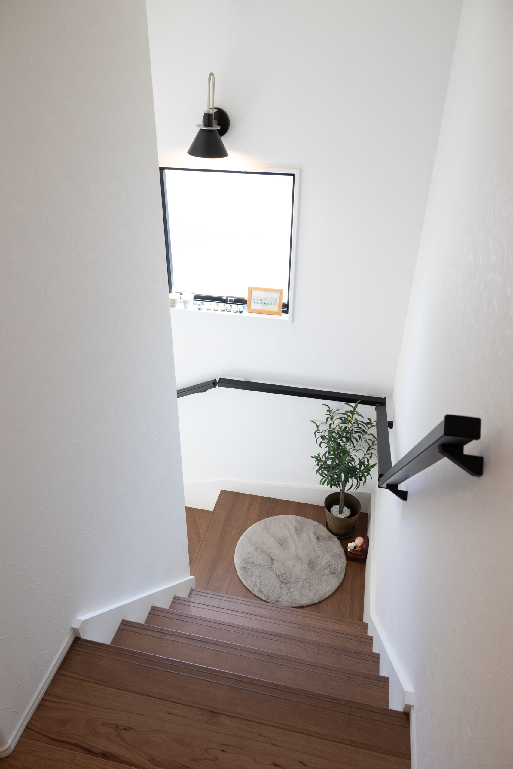 グリーン×ベージュのツートンが映える、心地よいおうち