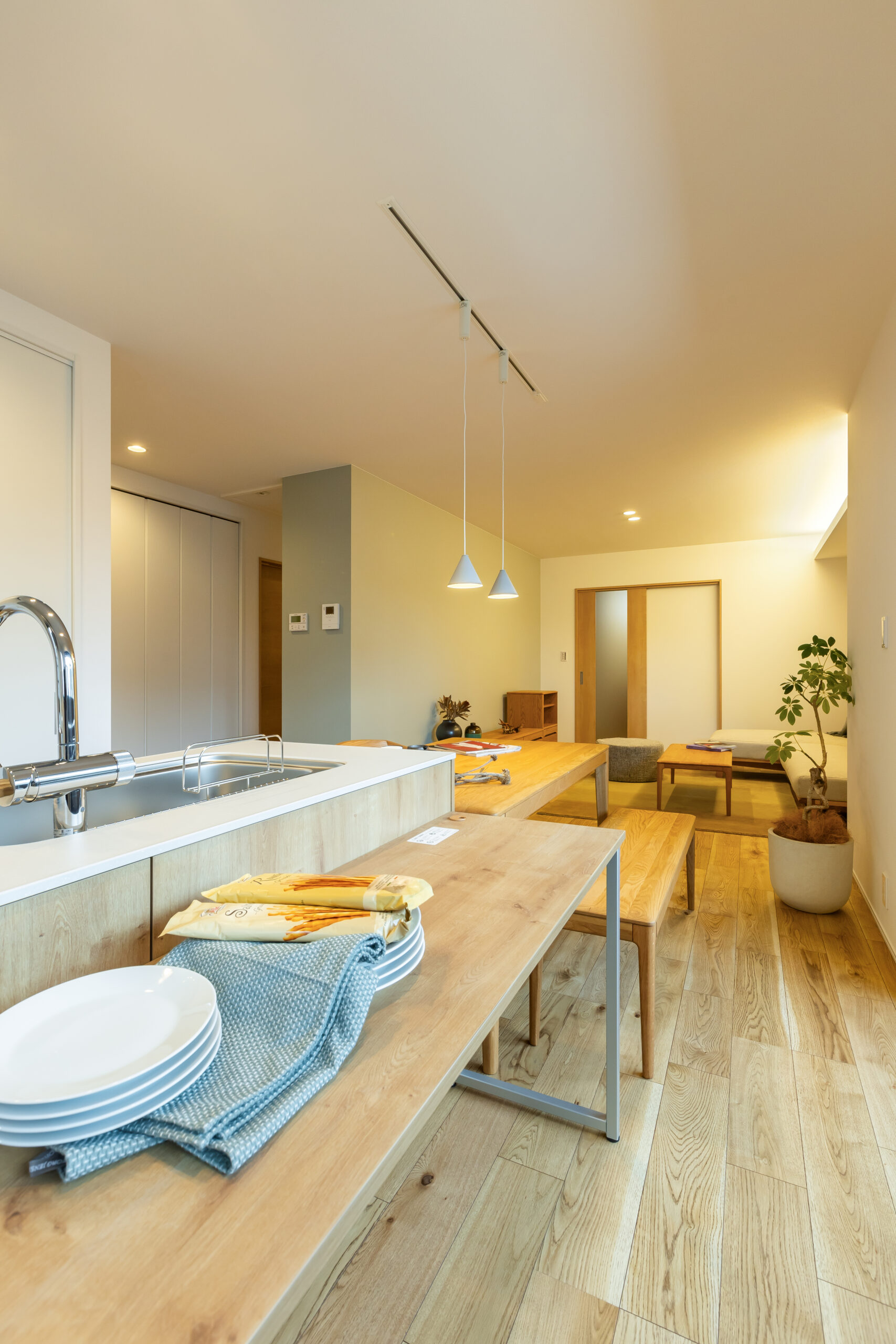 シックな和モダン平屋で叶える、上質な日常。