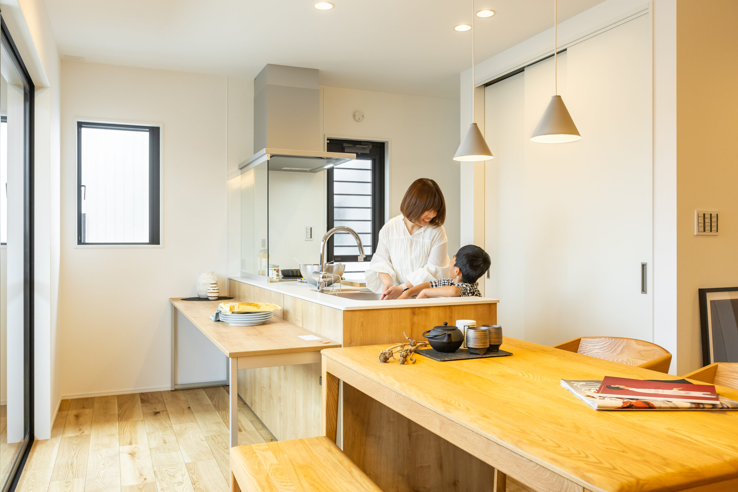 シックな和モダン平屋で叶える、上質な日常。