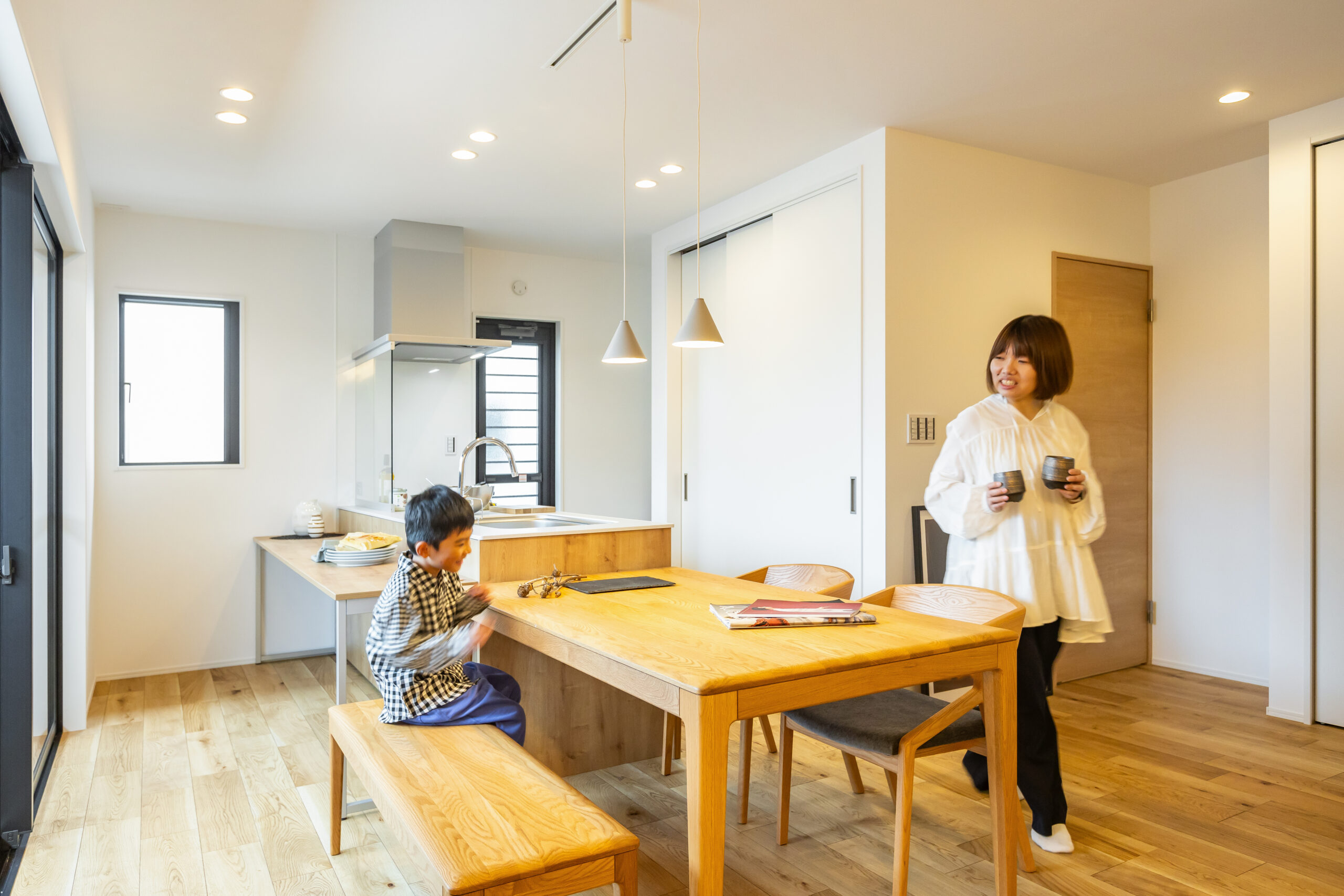 シックな和モダン平屋で叶える、上質な日常。